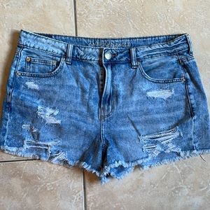 American Eagle tomgirl shortie shorts